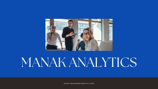 Manak Analytics The Best Digital Marketing Company