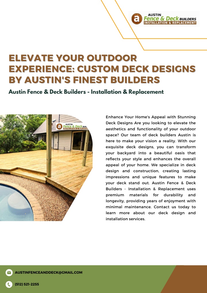 elevate your outdoor elevate your outdoor