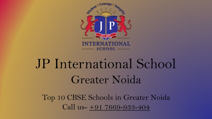 jp international school greater noida
