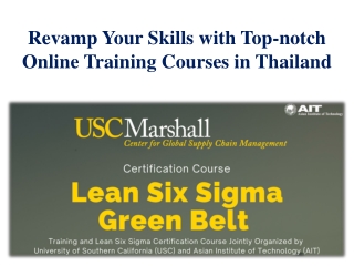 revamp your skills with top notch online training