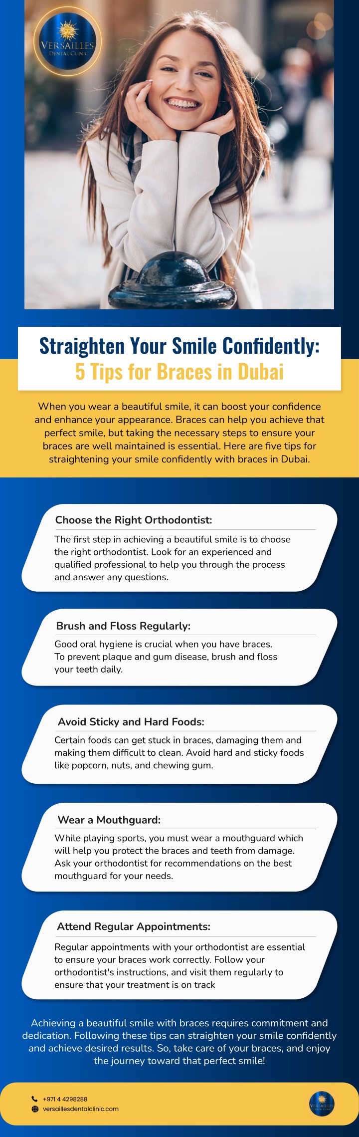 straighten your smile confidently 5 tips