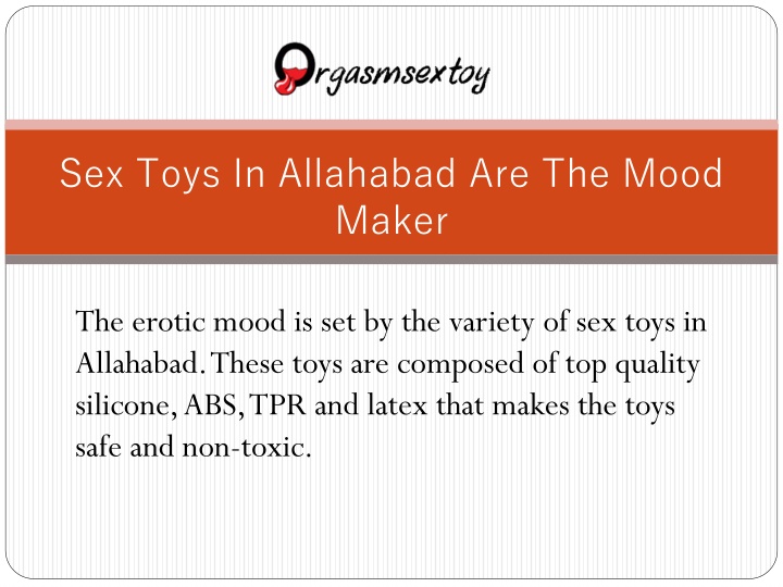 sex toys in allahabad are the mood maker