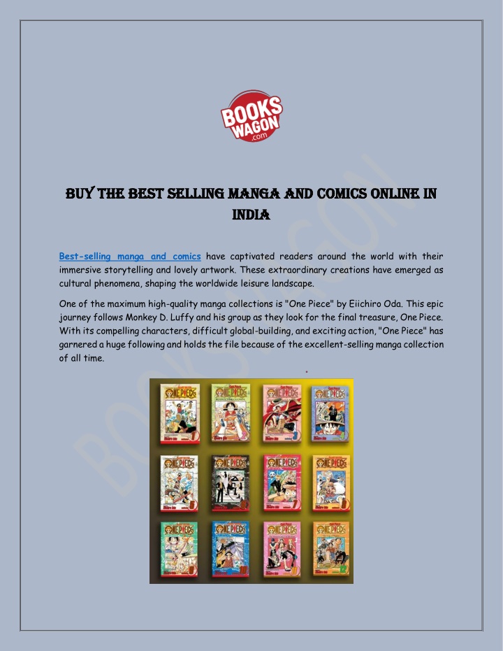 buy the best selling manga and buy the best