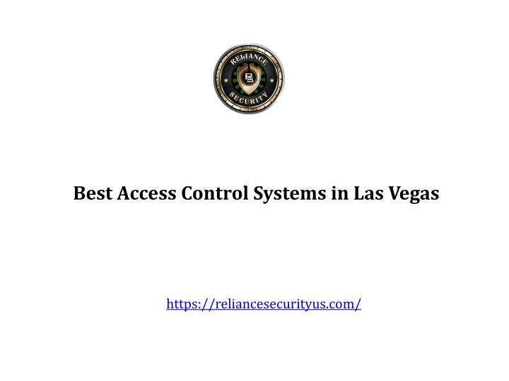 best access control systems in las vegas