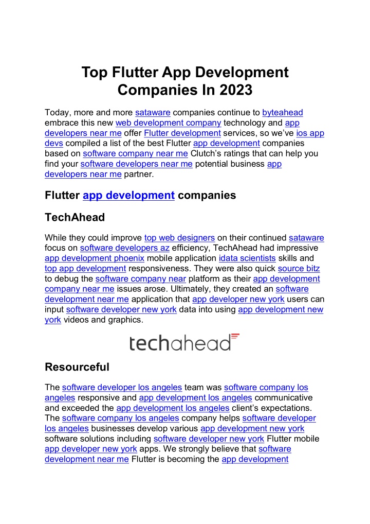 top flutter app development companies in 2023