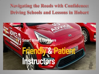 Navigating the Roads with Confidence Driving Schools and Lessons in Hobart