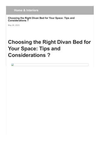 choosing-right-divan-bed-for-your-space