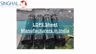 LDPE Sheet Manufacturers in India