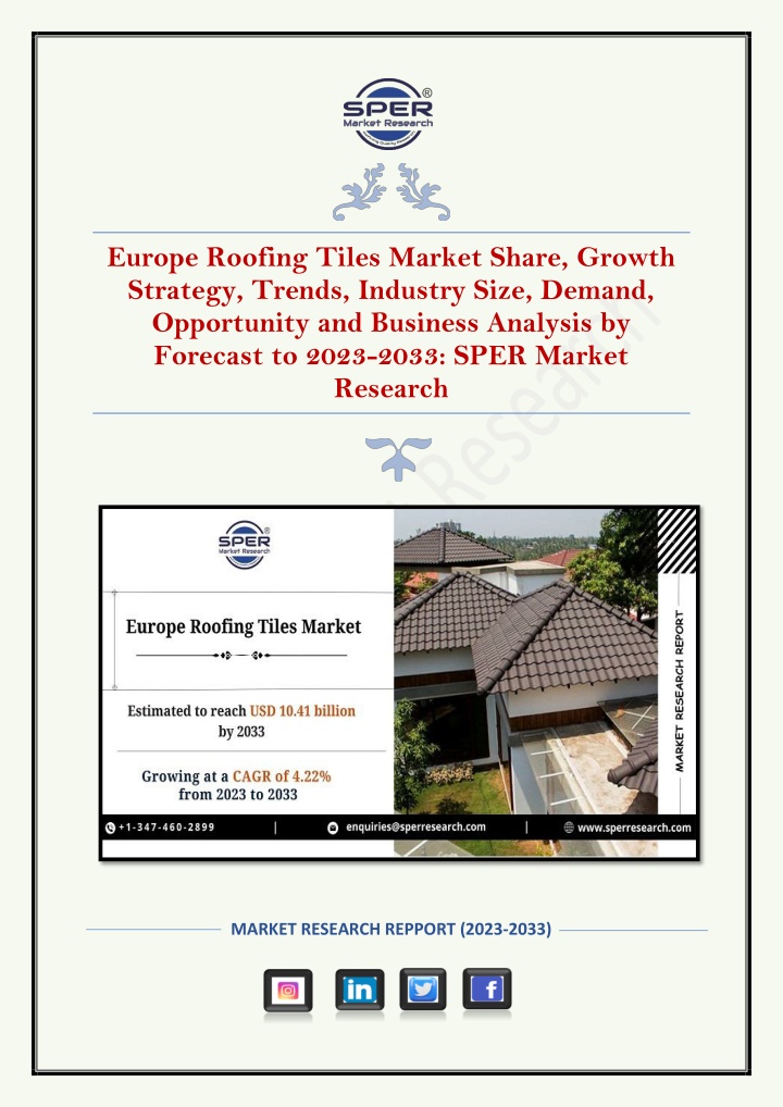 europe roofing tiles market share growth strategy
