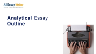 Analytical Essay Outline