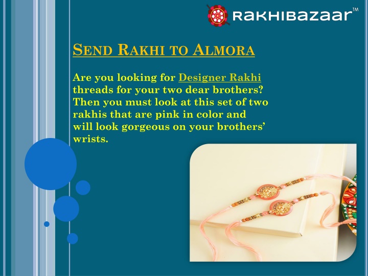 send rakhi to almora