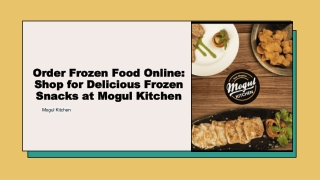 Order Frozen Food Online | Buy Frozen Chicken Online