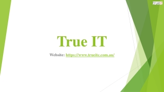 True IT- Managed Cloud Services Sydney
