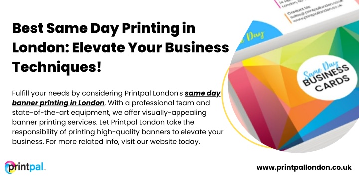 best same day printing in london elevate your