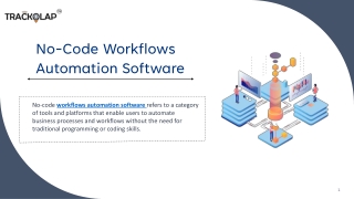 The Future of Workflows No-Code Automation for Business Productivity Software