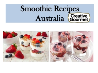 smoothie recipes australia