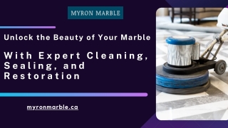 Excellent Marble Cleaning & Restoration Services