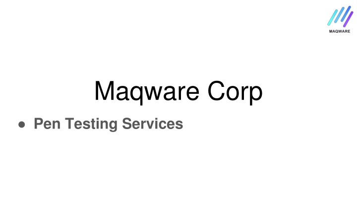 maqware corp