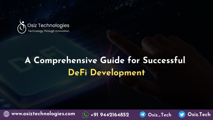 a comprehensive guide for successful defi