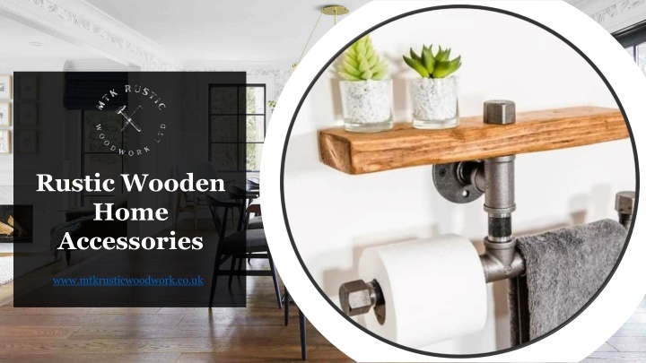 rustic wooden home accessories