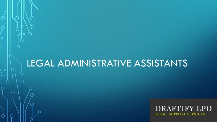 legal administrative assistants