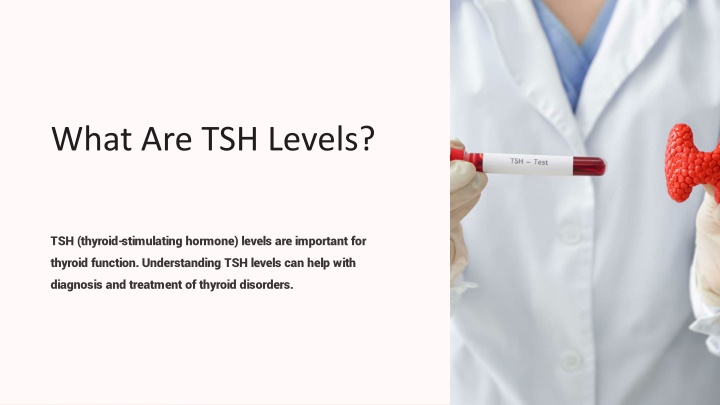 what are tsh levels