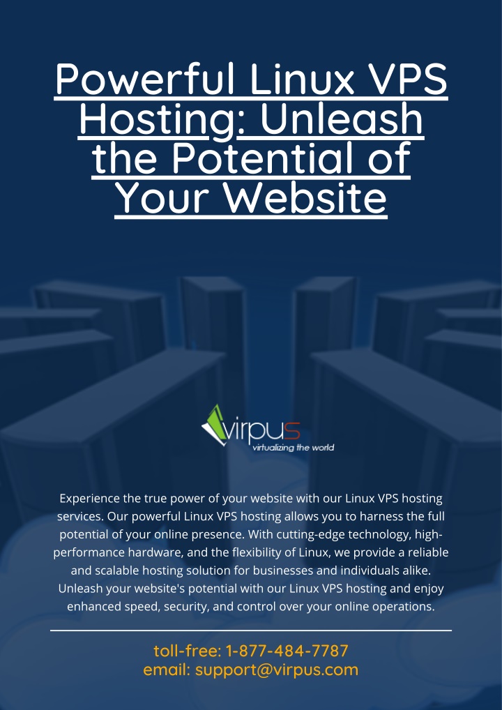 powerful linux vps hosting unleash the potential