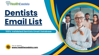 dentists email list