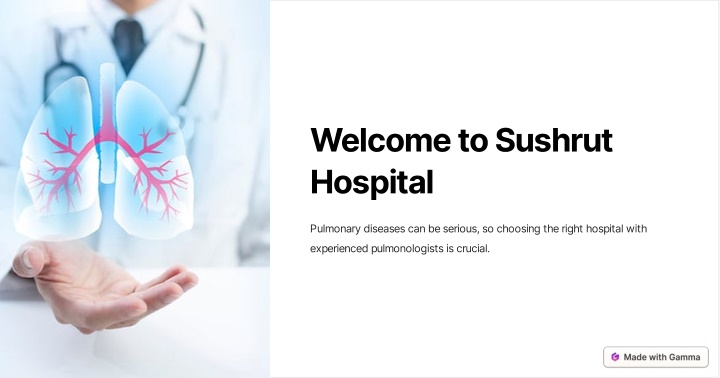 welcome to sushrut hospital