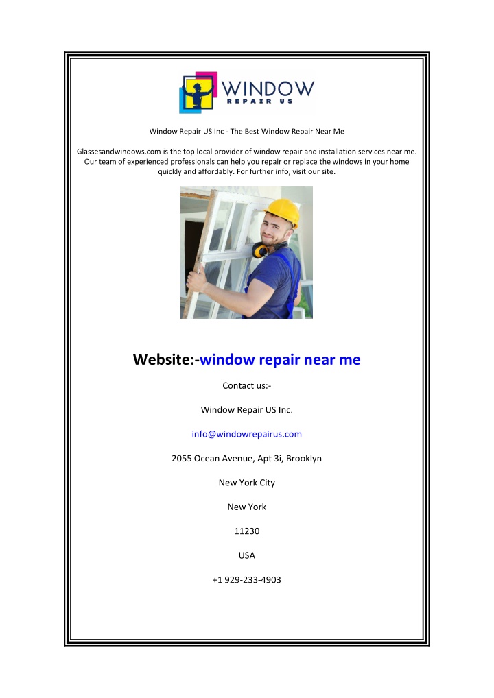 window repair us inc the best window repair near