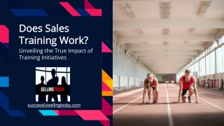 Does Sales Training Work