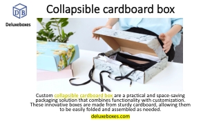 collapsible cardboard box collapsible cardboard