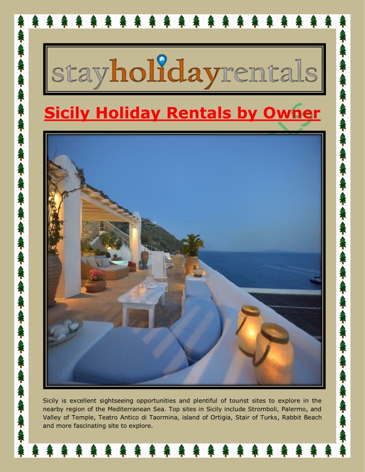 sicily holiday rentals by owner