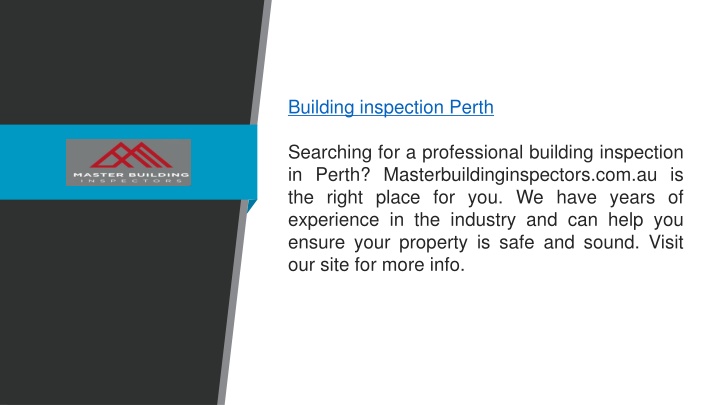 building inspection perth searching