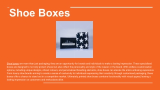shoe boxes