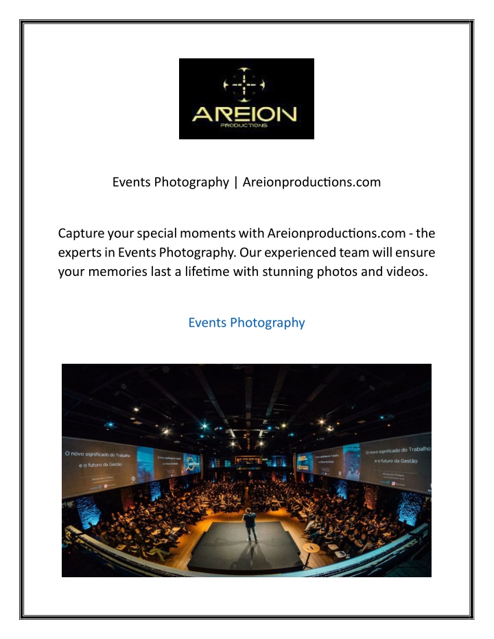 events photography areionproductions com