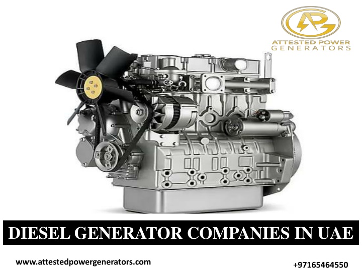 diesel generator companies in uae