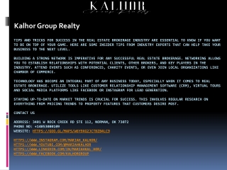 kalhor group realty