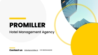 ProMiller: Hotel Management Agency