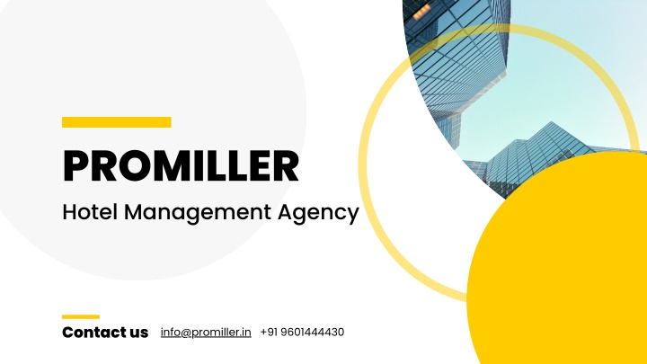 promiller hotel management agency