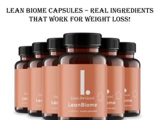 Leanbiome Reviews - Weight Loss Drops Formula, Facts Read!