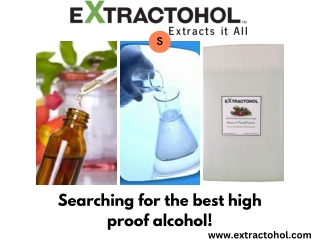 Searching for the Best high Proof Alcohol!