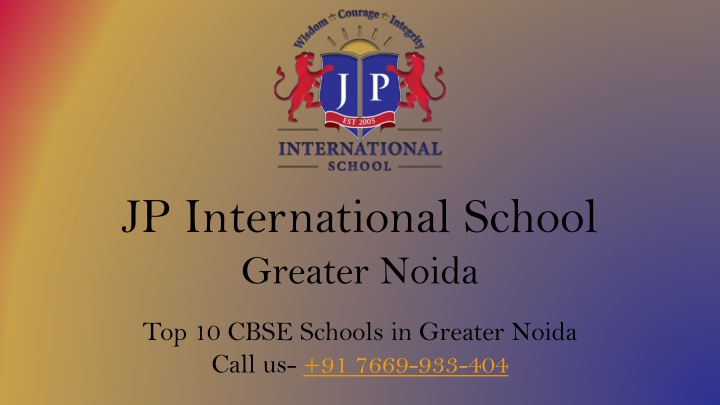 jp international school greater noida