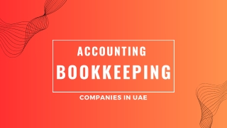 Accounting and Bookkeeping Companies in UAE