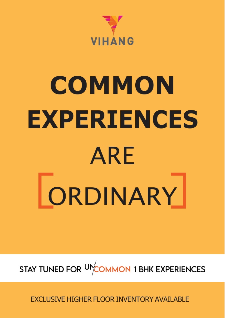 common experiences are ordinary