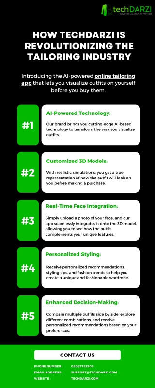 TechDarzi: The Online Tailoring App That Lets You Try On Clothes Virtually!
