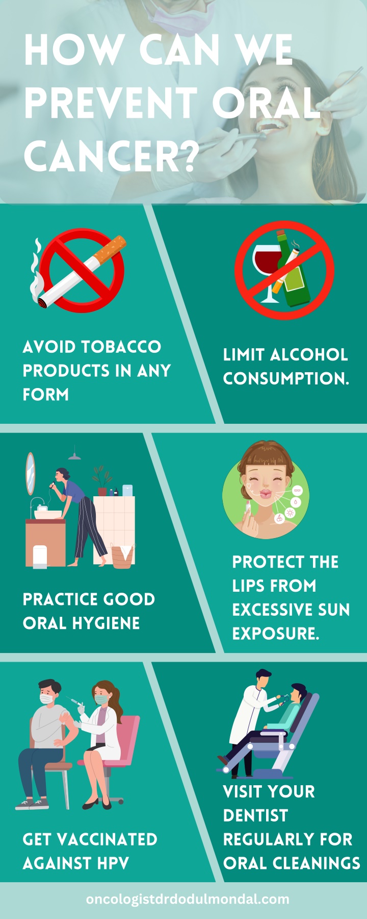 how can we prevent oral cancer