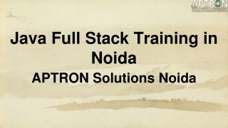 java full stack training in noida