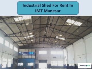 Industrial Property In Gurugram | Industrial Property for Rent in IMT Manesar
