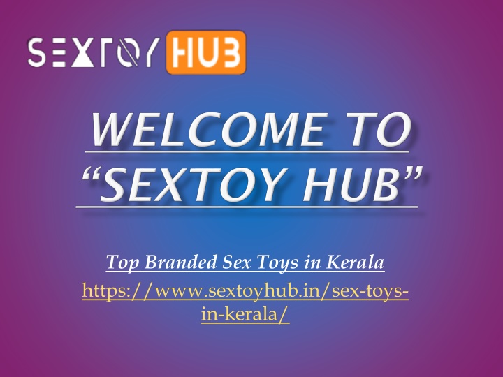 welcome to sextoy hub